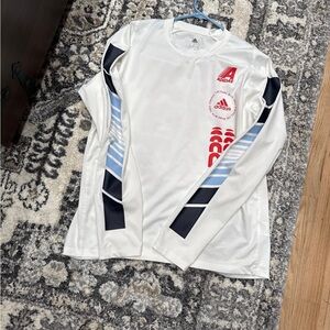 Mens Adidas freelift moto long sleeve Shirt